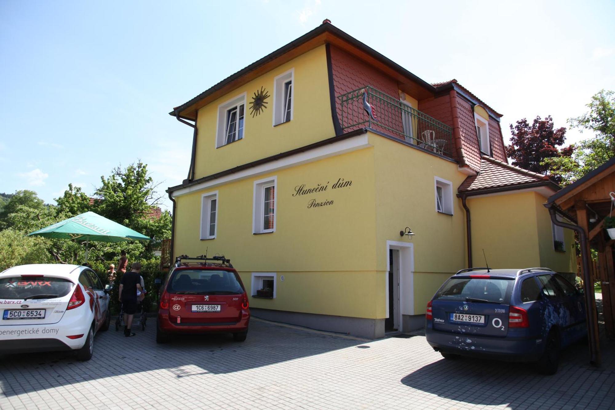 太阳酒店 Český Krumlov 外观 照片