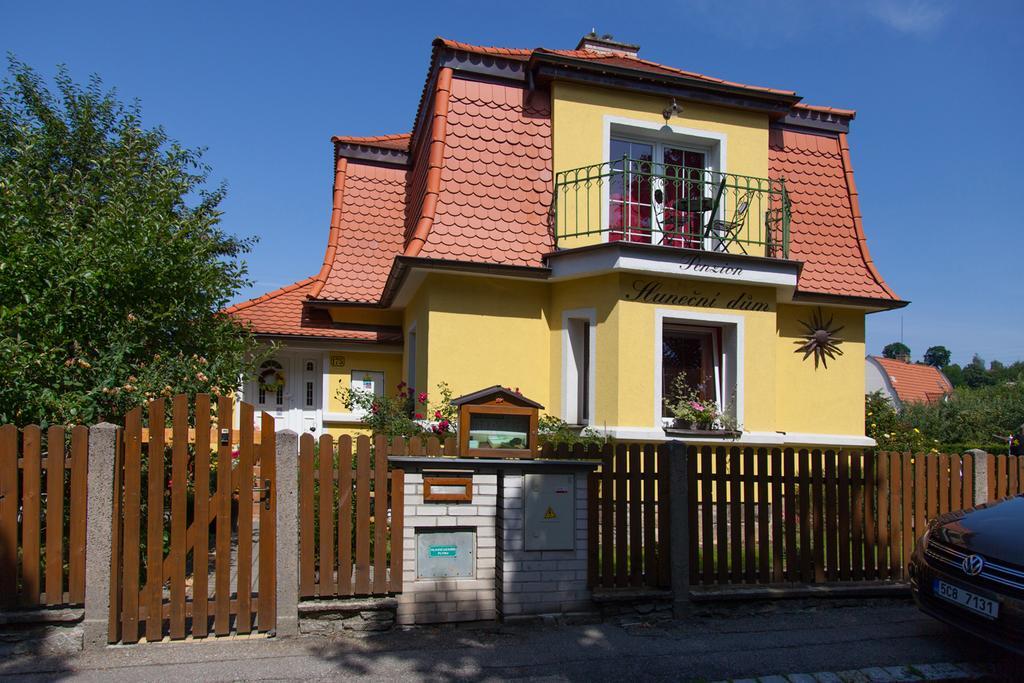 太阳酒店 Český Krumlov 外观 照片